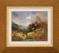 Almási László Vadkacsák 25x30